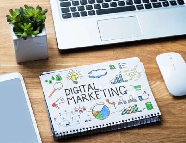 Digital and social media marketing strategy